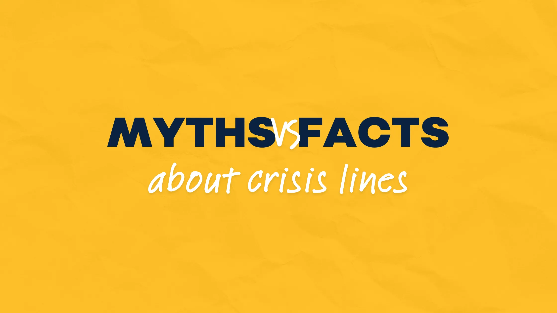 5 Common Myths (and Facts) about Crisis Lines